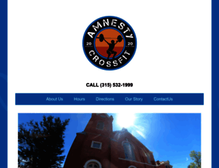 amnestycrossfit.com screenshot