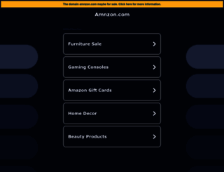 amnzon.com screenshot