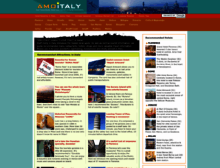amoitaly.com screenshot