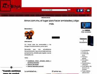 amor.com.mx screenshot