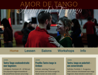 amordetango.nl screenshot