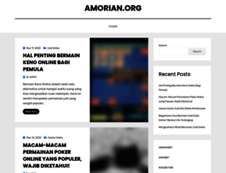 amorian.org screenshot