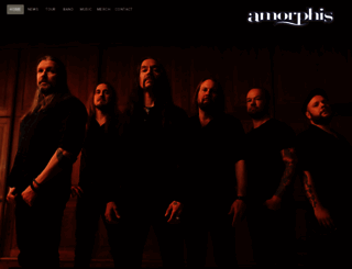 amorphis.net screenshot