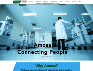 amosa-group.com screenshot
