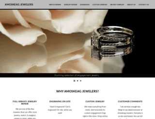 amoskeagjewelers.com screenshot
