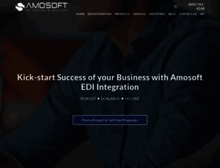 amosoft.com screenshot
