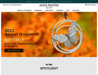 amospewter.com screenshot