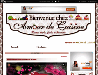 amourdecuisine.over-blog.fr screenshot