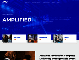 amp-events.com screenshot