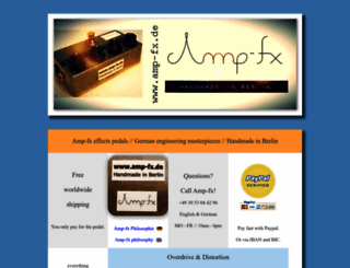 amp-fx.de screenshot