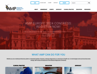 amp.org screenshot