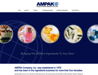 ampakcompany.com screenshot