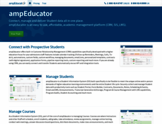 ampeducator.com screenshot