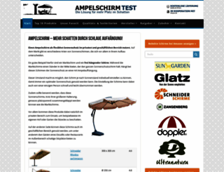 ampelschirm-test.com screenshot