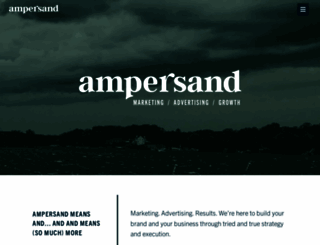ampersandmke.com screenshot