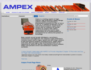 ampexdata.com screenshot