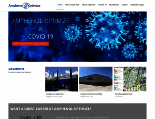 amphenol-optimize.com screenshot