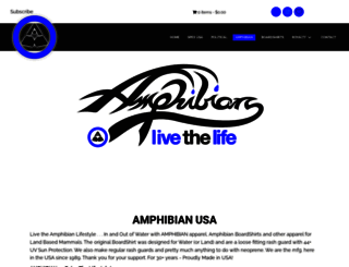 amphibianusa.com screenshot