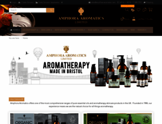 amphora-aromatics.com screenshot