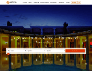amphora-immobilier.com screenshot