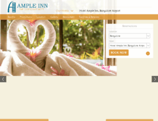 ampleserviceapartments.com screenshot