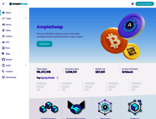 ampleswap.com screenshot