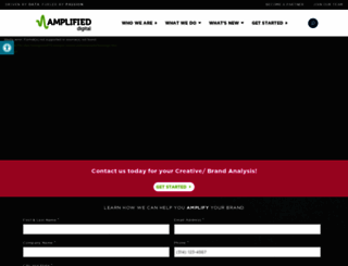 amplifieddigitalstl.com screenshot