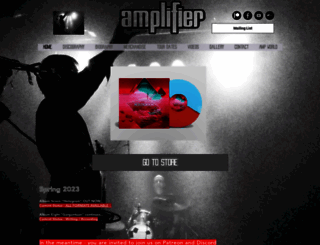 amplifierband.com screenshot