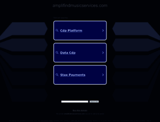 amplifindmusicservices.com screenshot