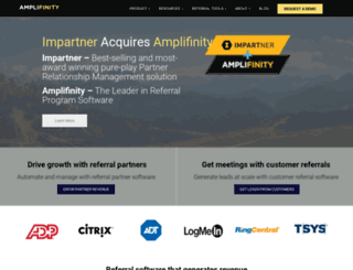 amplifinity.com screenshot