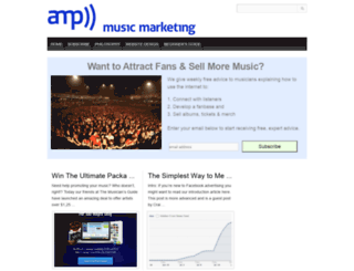 ampmusicmarketing.com screenshot