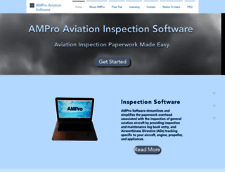 ampro-software.com screenshot