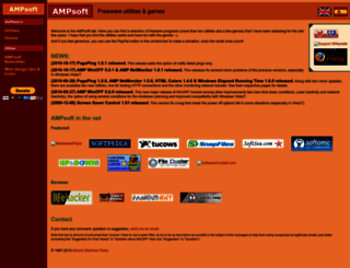 ampsoft.net screenshot