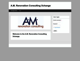 amrenovationconsultingxchange.com screenshot