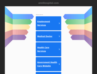 amrihospital.com screenshot