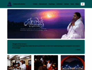 amritapuri.org screenshot