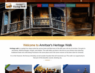 amritsarheritagewalk.com screenshot