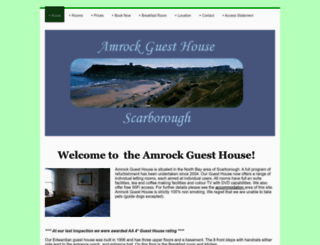 amrockguesthouse.co.uk screenshot