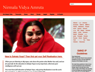 amruta.org screenshot