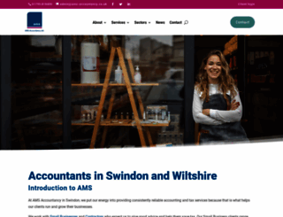 ams-accountancy.co.uk screenshot