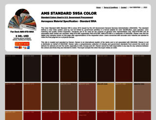 ams-std-595-color.com screenshot