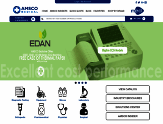 amscomedical.com screenshot
