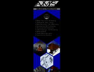 amsfabrications.com screenshot