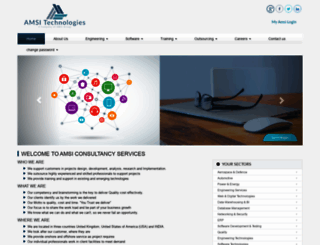 amsitechnologies.com screenshot