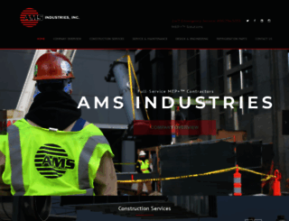 amsmechanicalsystems.com screenshot
