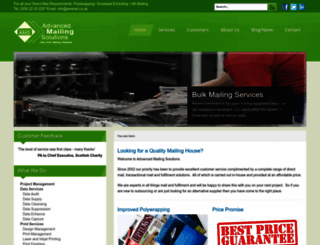 amsnet.co.uk screenshot