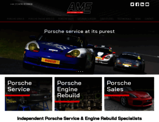 amsporsche.com screenshot