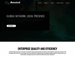 amstedglobal.com screenshot