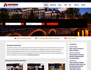 amsterdamapartment.org screenshot