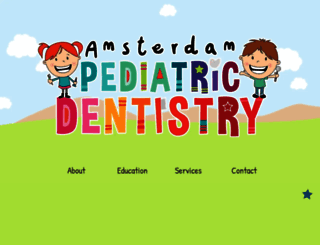 amsterdampediatricdentistry.com screenshot